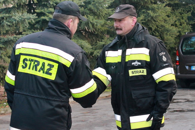 Pożar w Domu Pomocy Społecznej - zdjęcia