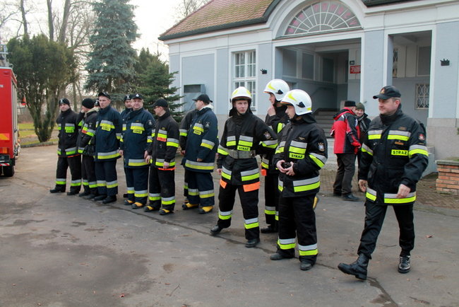 Pożar w Domu Pomocy Społecznej - zdjęcia