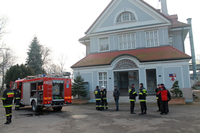 Pożar w Domu Pomocy Społecznej - zdjęcia