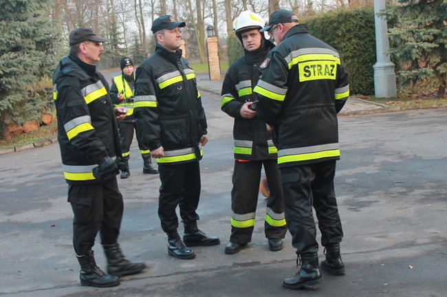 Pożar w Domu Pomocy Społecznej - zdjęcia
