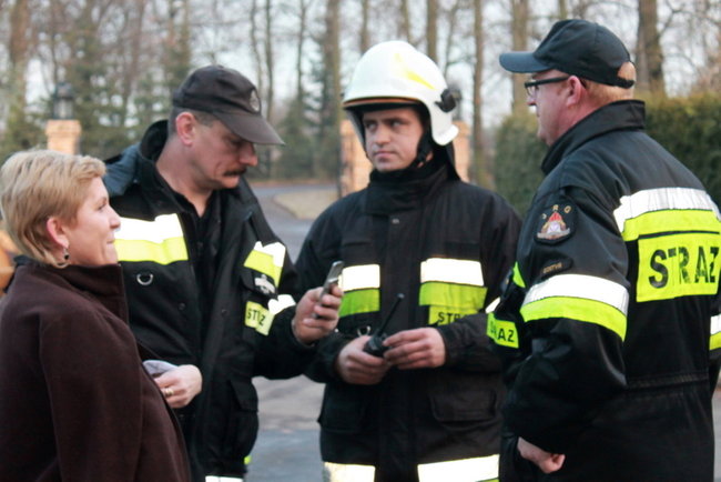 Pożar w Domu Pomocy Społecznej - zdjęcia