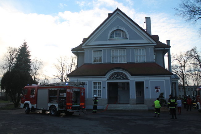 Pożar w Domu Pomocy Społecznej - zdjęcia