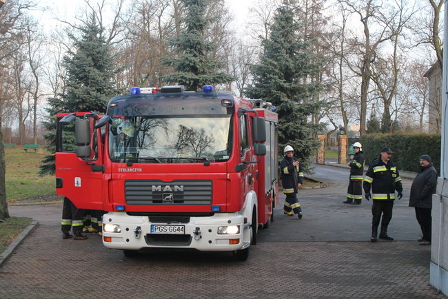Pożar w Domu Pomocy Społecznej - zdjęcia