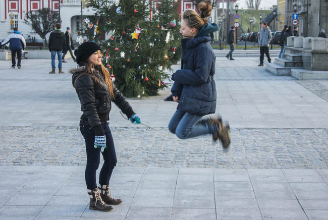 Z rynku zrobili boisko - zdjęcia