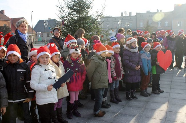 Gwarno i świątecznie na rynku - zdjęcia