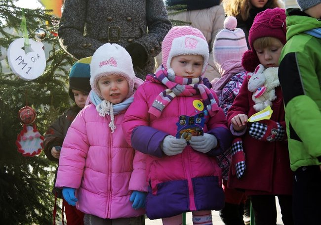 Gwarno i świątecznie na rynku - zdjęcia