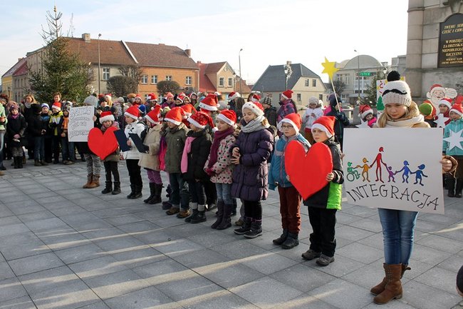 Gwarno i świątecznie na rynku - zdjęcia