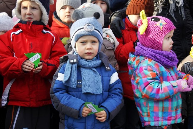 Gwarno i świątecznie na rynku - zdjęcia
