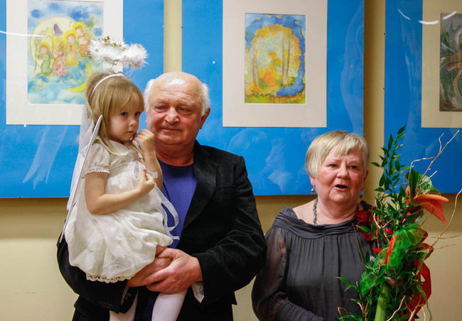 Anioły wibrujące kolorami - zdjęcia