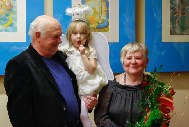 Anioły wibrujące kolorami - zdjęcia