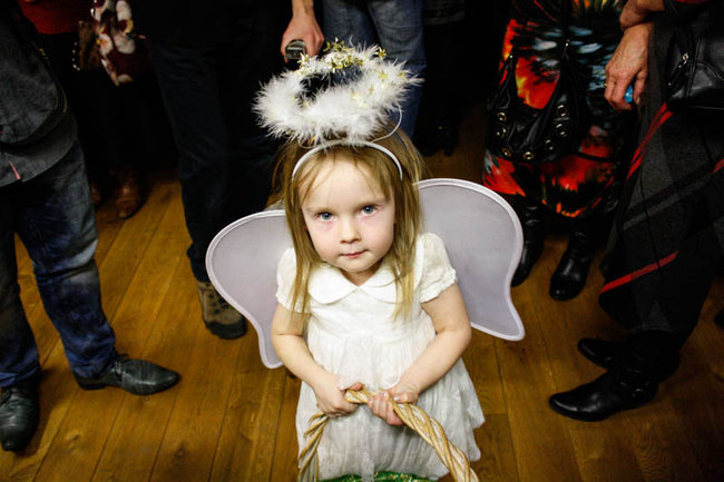 Anioły wibrujące kolorami - zdjęcia