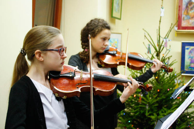 Anioły wibrujące kolorami - zdjęcia