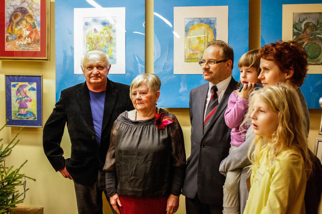 Anioły wibrujące kolorami - zdjęcia