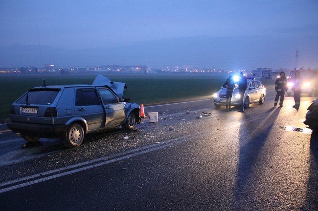 Nie ustąpił pierwszeństwa - zdjęcia