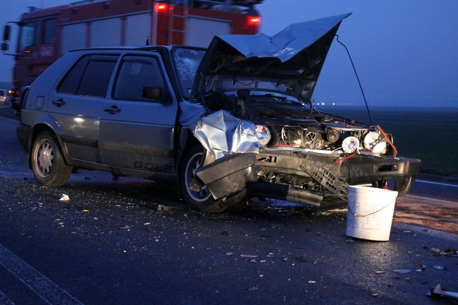 Nie ustąpił pierwszeństwa - zdjęcia