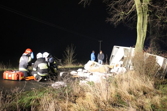 Mięso wypadło na drogę - zdjęcia