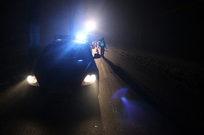 Mięso wypadło na drogę - zdjęcia