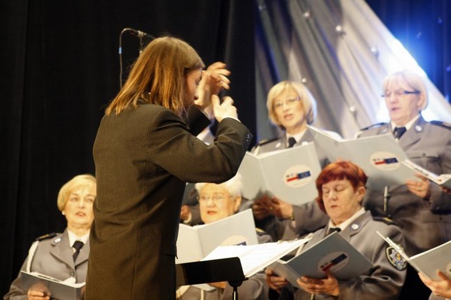 Rozśpiewani policjanci - zdjęcia