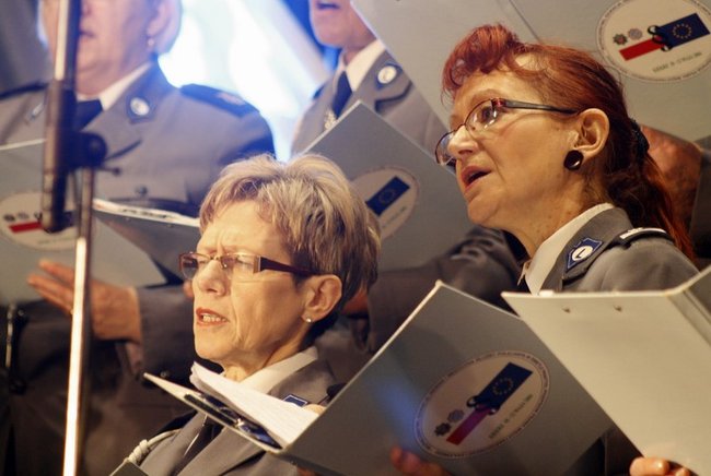 Rozśpiewani policjanci - zdjęcia