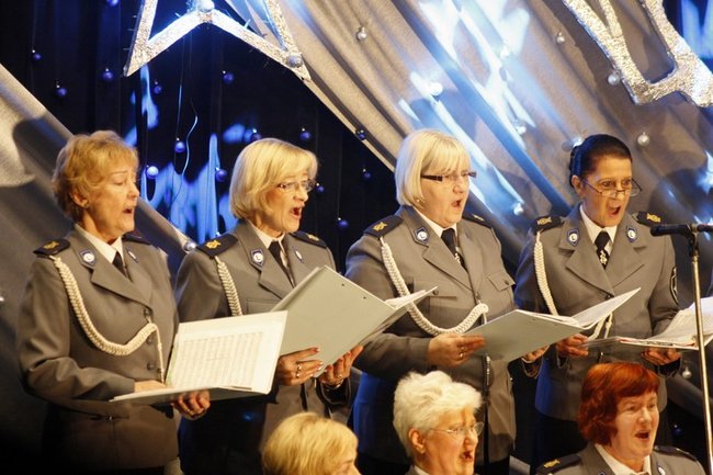 Rozśpiewani policjanci - zdjęcia