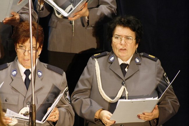 Rozśpiewani policjanci - zdjęcia