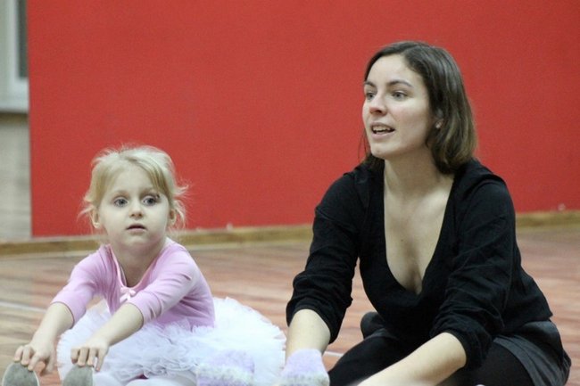 Baletowe oczko w głowie - zdjęcia