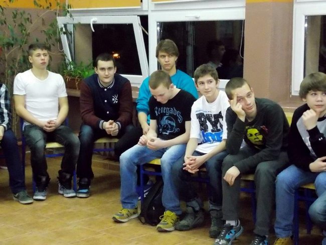 Noc w szkolnych murach - zdjęcia