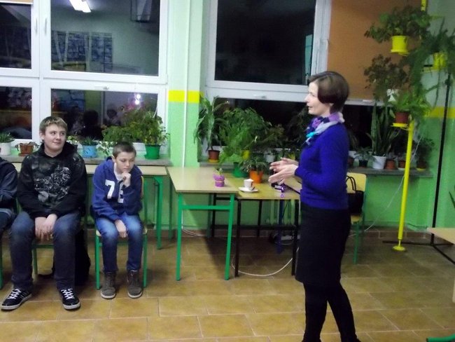 Noc w szkolnych murach - zdjęcia