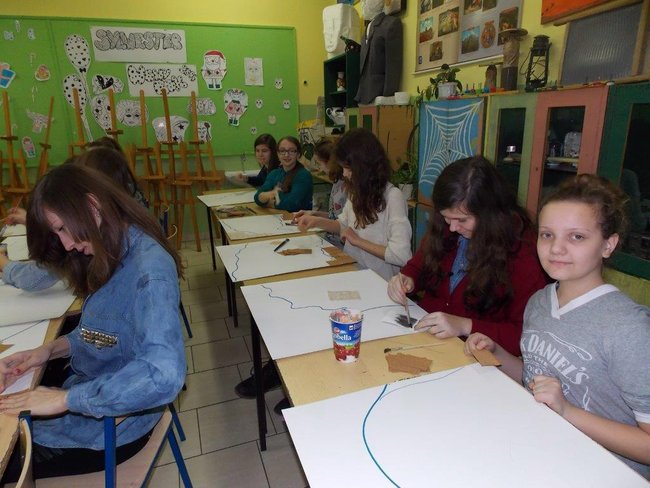 Noc w szkolnych murach - zdjęcia