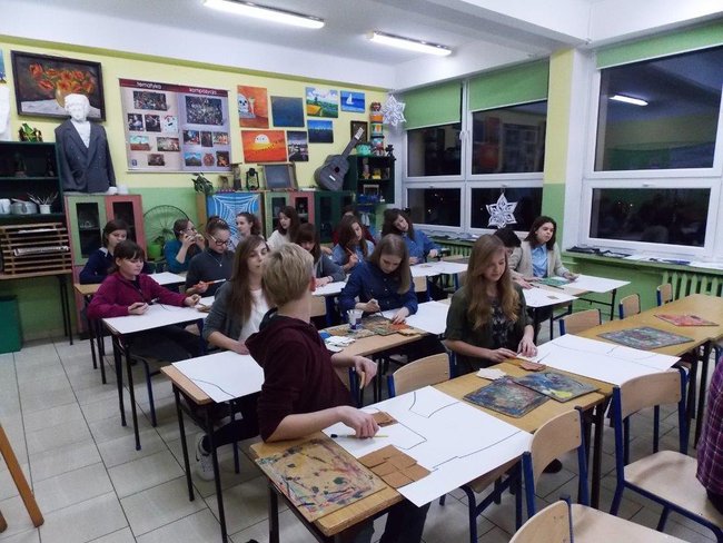 Noc w szkolnych murach - zdjęcia