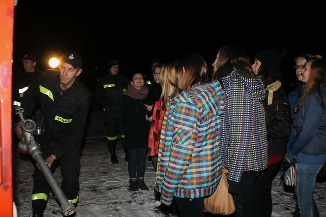 Noc w szkolnych murach - zdjęcia