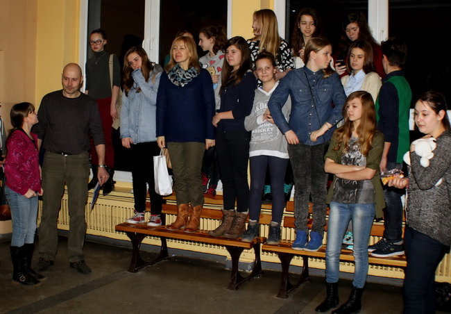 Noc w szkolnych murach - zdjęcia