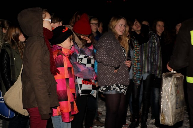 Noc w szkolnych murach - zdjęcia