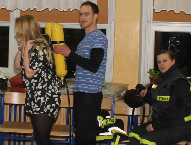 Noc w szkolnych murach - zdjęcia