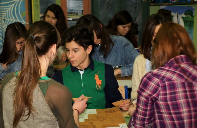 Noc w szkolnych murach - zdjęcia