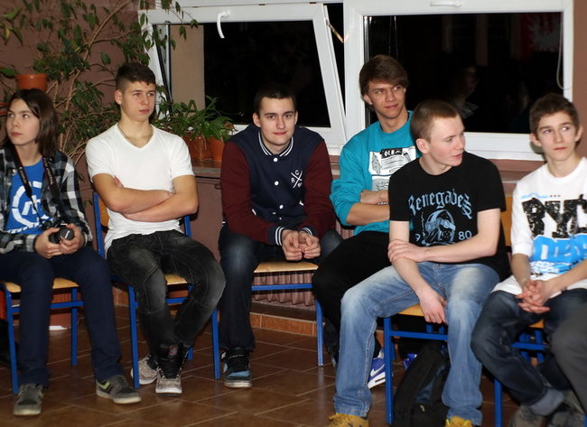 Noc w szkolnych murach - zdjęcia