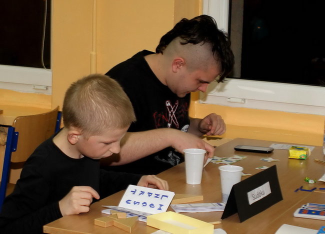 Noc w szkolnych murach - zdjęcia