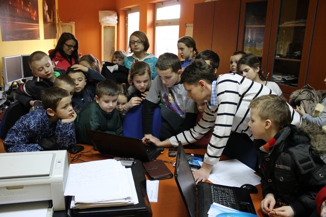 Z wizytą w naszej redakcji - zdjęcia