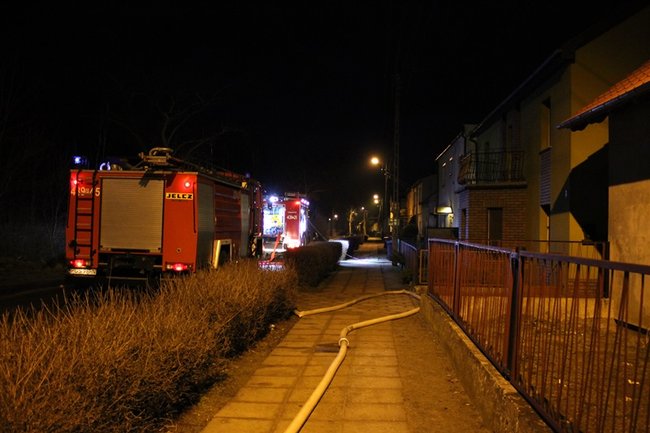 Garaż spłonął doszczętnie - zdjęcia