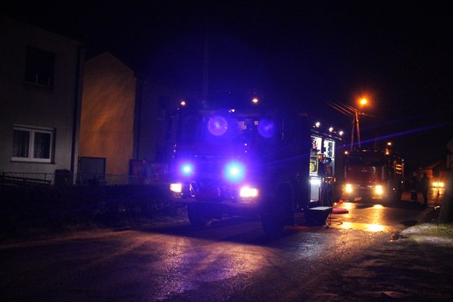 Garaż spłonął doszczętnie - zdjęcia