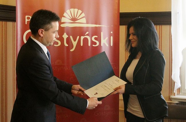 Nagrody dla młodych sportowców - zdjęcia