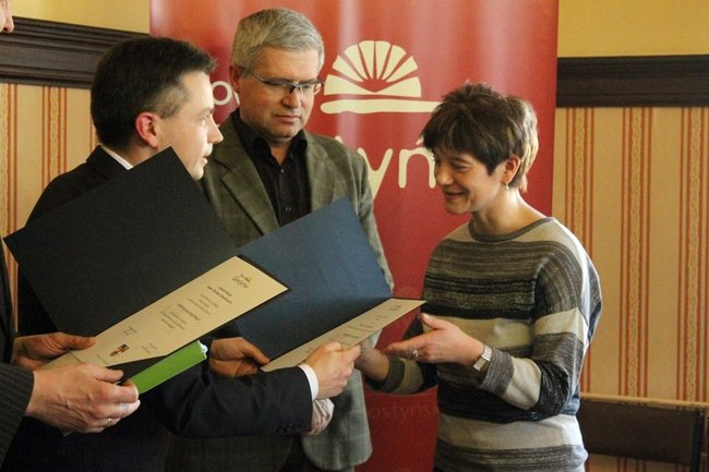 Nagrody dla młodych sportowców - zdjęcia