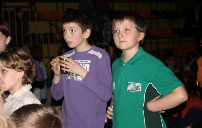 Rodzinna biesiada w szkole - zdjęcia