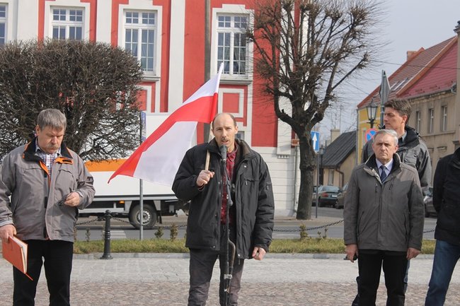 Rolnicy protestowali na rynku - zdjęcia