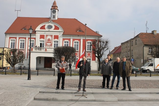 Rolnicy protestowali na rynku - zdjęcia