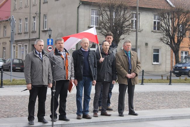 Rolnicy protestowali na rynku - zdjęcia