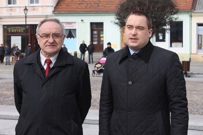 Rolnicy protestowali na rynku - zdjęcia