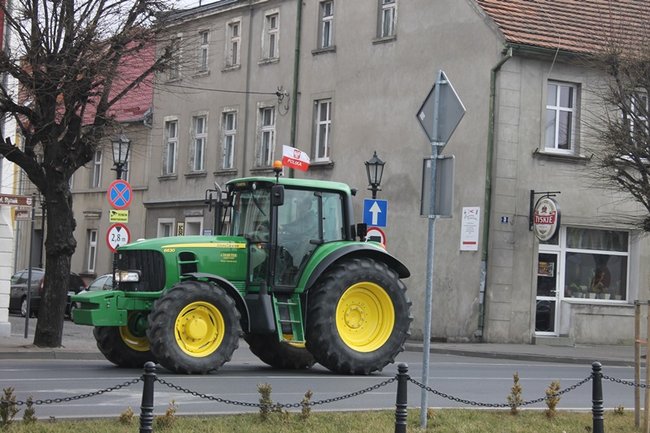 Rolnicy protestowali na rynku - zdjęcia