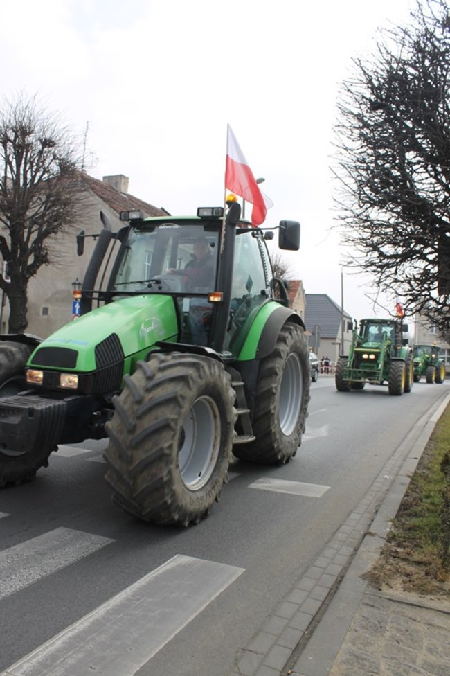 Rolnicy protestowali na rynku - zdjęcia