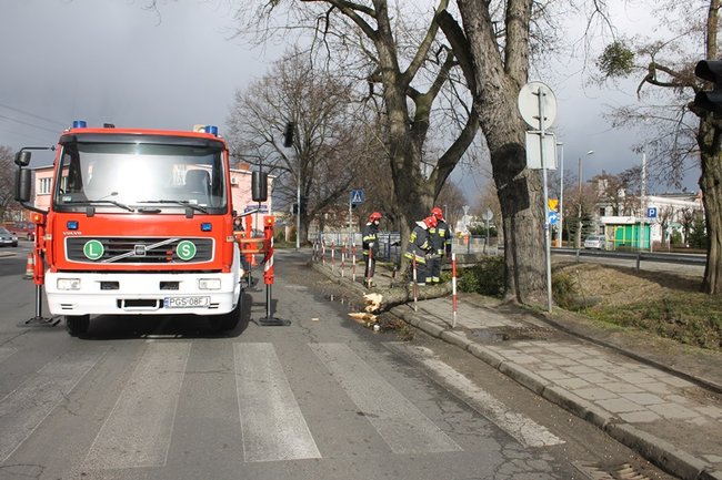 Pozrywane dachy, powalone drzewa - zdjęcia